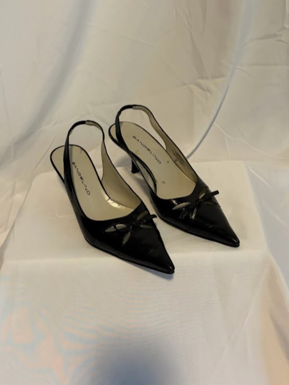Bandolino Black slingback pumps Sz 7